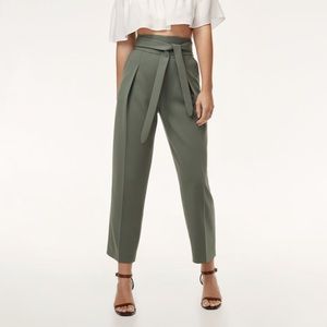Aritzia high waisted never worn pants